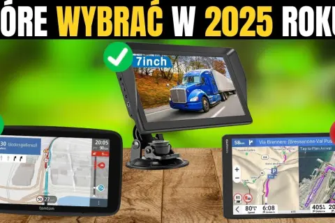 Garmin czy TomTom dla ciężarówki? Mapy, ruch, funkcje co wybrać?