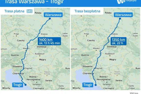 Gdańsk-Chorwacja samochodem: Trasa, koszty, komfort. Którą wybrać?