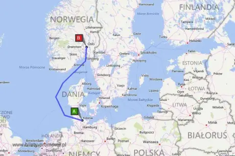 Trasa Norwegia-Polska: Prom czy droga? Wybierz optymalny wariant!