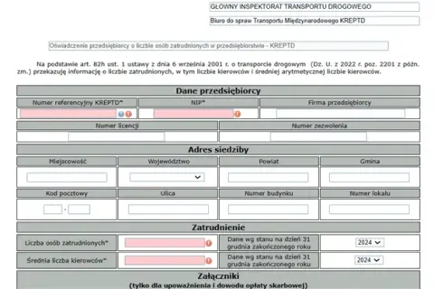 Oświadczenie o zatrudnieniu kierowcy: Kto i jak uniknąć kar?