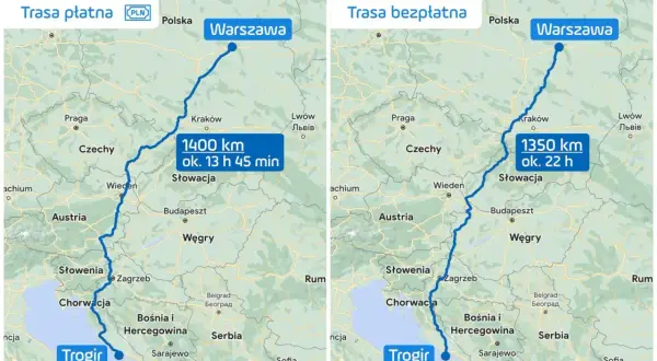 Gdańsk-Chorwacja samochodem: Trasa, koszty, komfort. Którą wybrać?