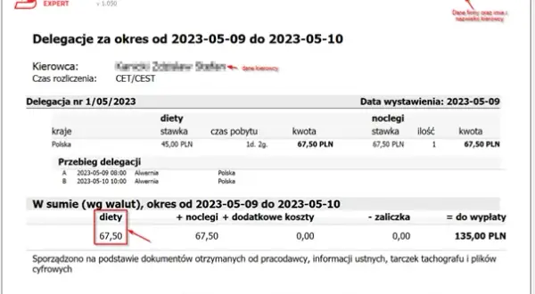 Jak wypełnić delegację kierowcy? Rozlicz bez błędów!