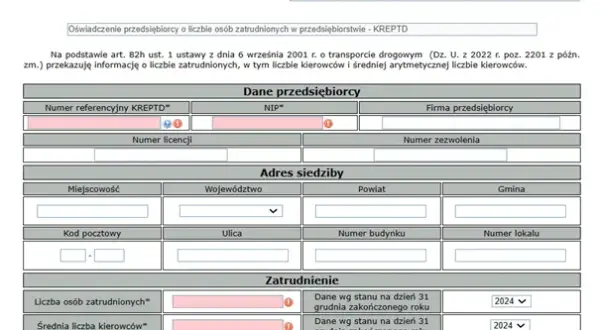 Oświadczenie o zatrudnieniu kierowcy: Kto i jak uniknąć kar?