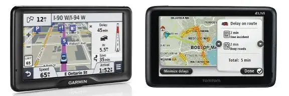 Garmin TomTom live traffic comparison