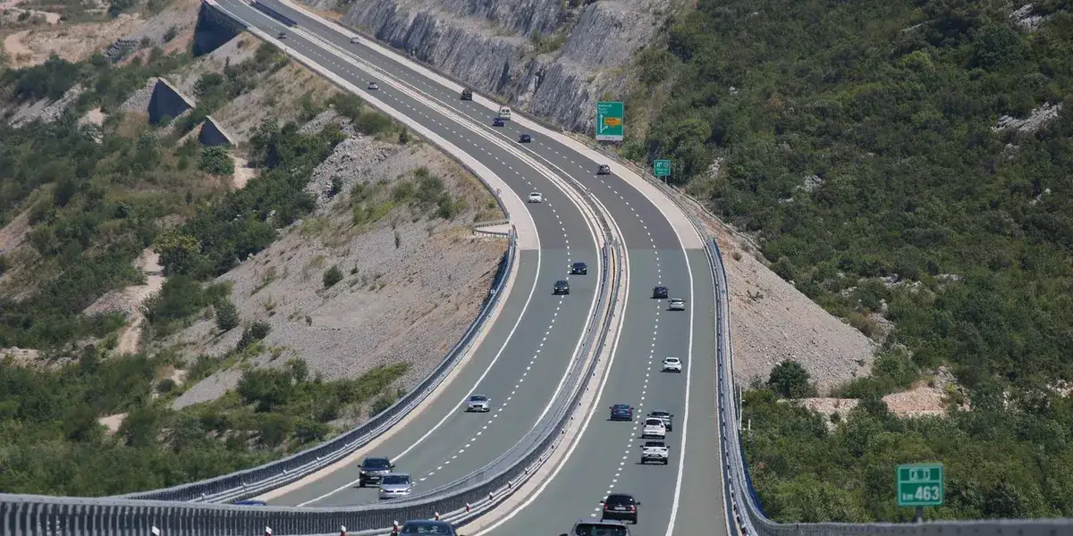 Autostrada w Chorwacji widoki